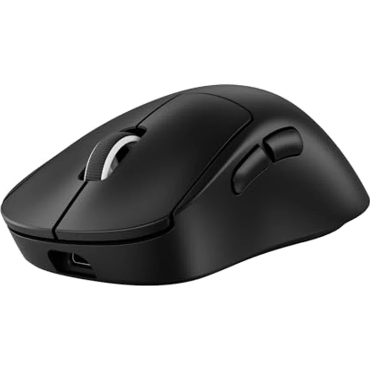 Logitech G PRO X SUPERLIGHT 2 DEX LIGHTSPEED Gaming-Maus, 60g leicht, 5 programmierbare Tasten, 32K-DPI-Sensor, USB-C - Schwarz – Bild 1