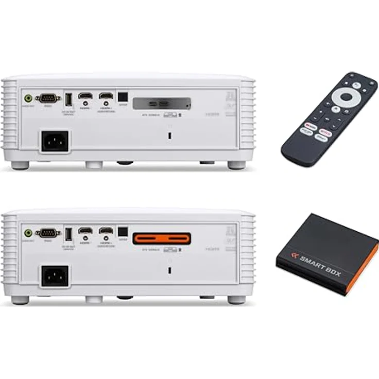 Acer Vero HL6510ATV DLP Laser Projektor, Full HD 1,920 x 1,080 Pixel, 5,000 ANSI Lumens, 50,000:1 Kontrast, 3D, Keystone, Lens Shift, HDMI, Weiß, Home Cinema – Bild 4