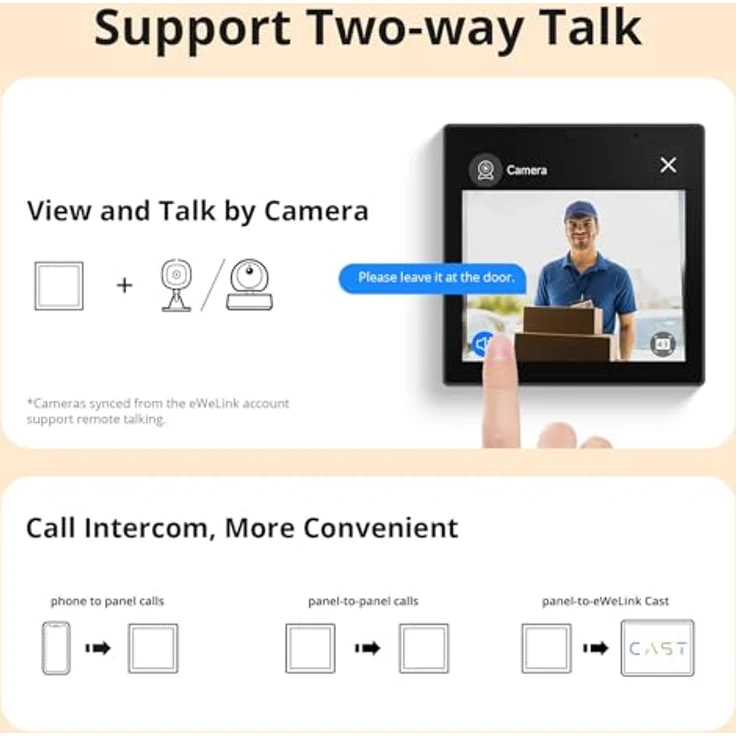 Sonoff Wandschalter NS Panel PRO schwarz WLAN Bluetooth – Bild 5