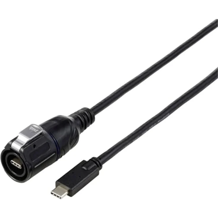 TRU Components USB Typ C® Adapter inkl. 1 m Kabel TC-12770464 - Effiziente und zuverlässige Übertragung, schnelle Verwendung, praktisch. – Bild 1