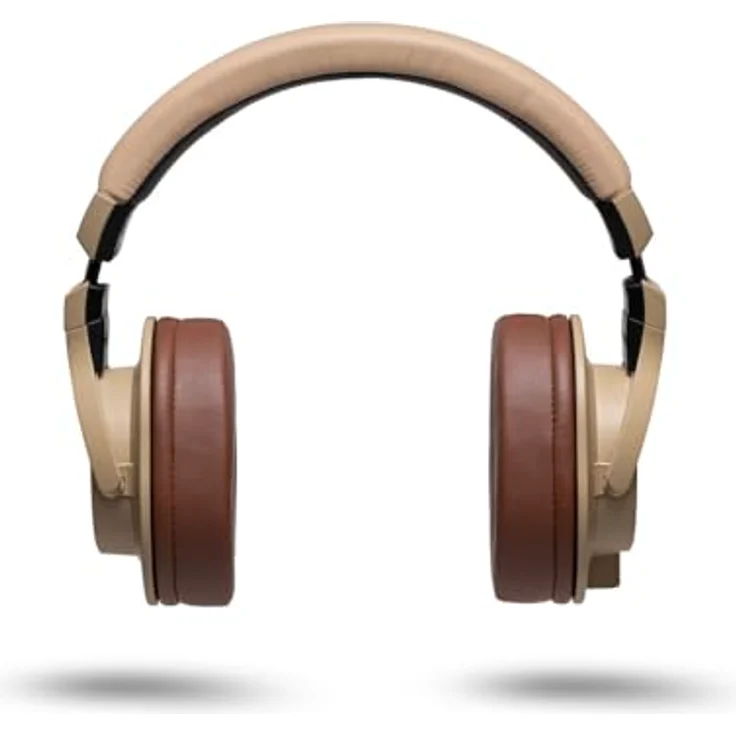 Warm Audio WA-HRT Headroom, geschlossene Studiokopfhörer mit 45 mm Neodym-Treibern, austauschbaren Ohrpolstern und Tragetasche, Braun – Bild 3