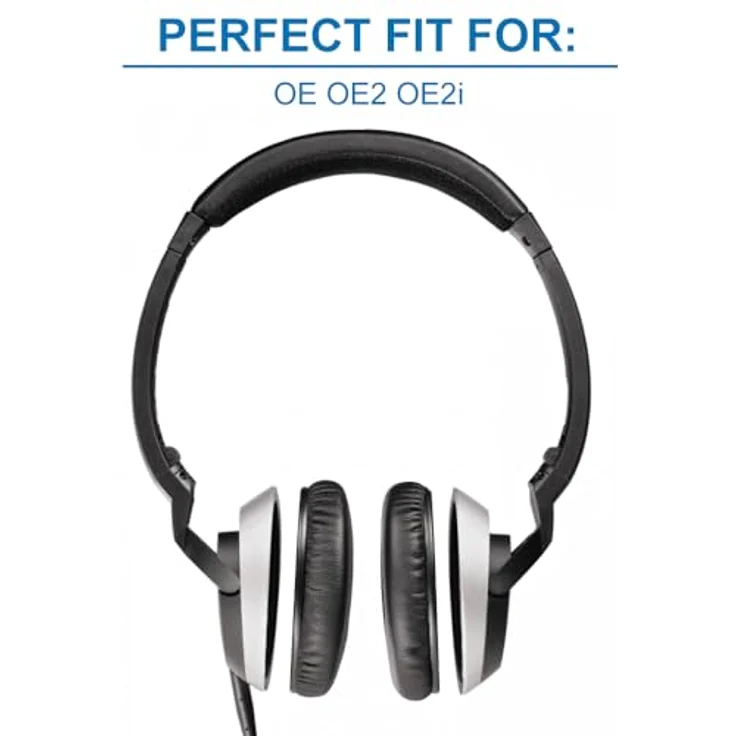 MMOBIEL Ohrpolster Ear Pads Ersatz kompatibel mit Bose Sound link On-Ear Headset OE OE2 OE2i SoundTrue (Schwarz/Blau) – Bild 6
