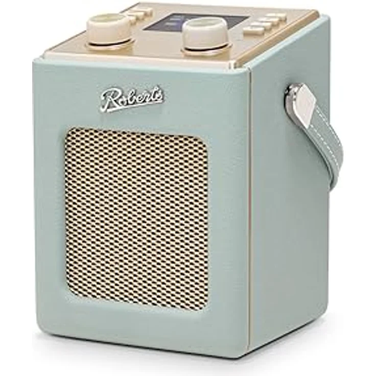 Roberts Revival Mini 2 DAB+ Radio, tragbares DAB+/DAB/FM Radio mit Bluetooth-Funktion, blau – Bild 1