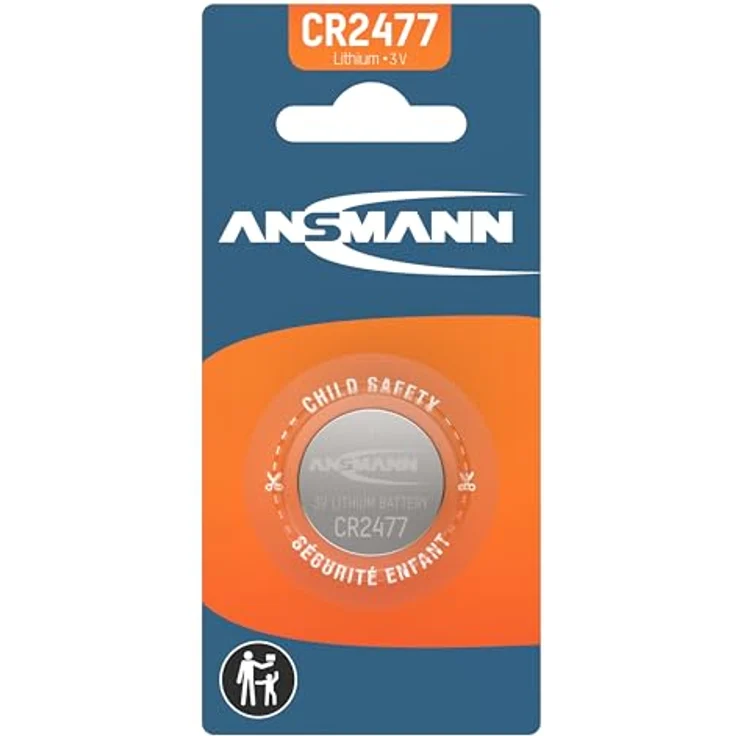 ANSMANN 1516-0010 Knofpzelle Batterie Lithium CR 2477 - 3V – Bild 2