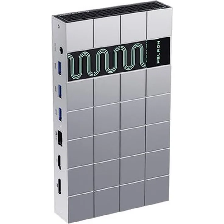 PELADN G2E Dockingstation, Thunderbolt 5 USB Hub, Silber