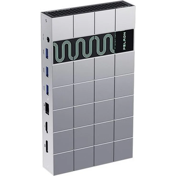 PELADN G2E Dockingstation, Thunderbolt 5 USB Hub, Silber