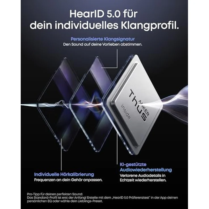 soundcore Liberty 5 Pro, Kabellose Kopfhörer mit hochwertigem Sound, Weiß – Bild 6