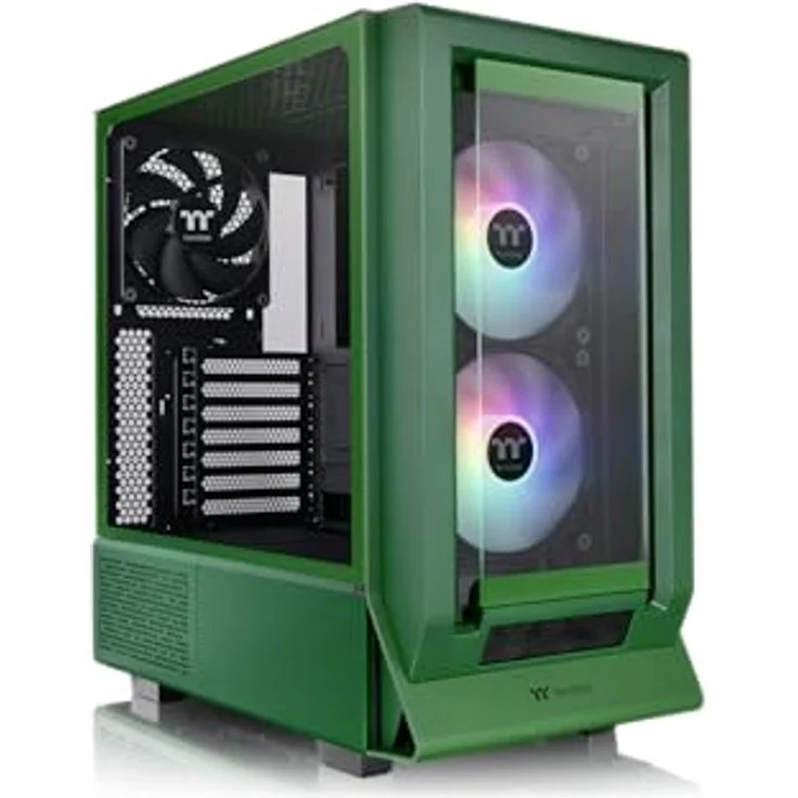 Thermaltake Ceres 350 MX | Mid Tower Chassis | Racing Green - Kompatibel mit CPU-Kühlern bis 185mm, Grafikkarten bis 360mm – Bild 1