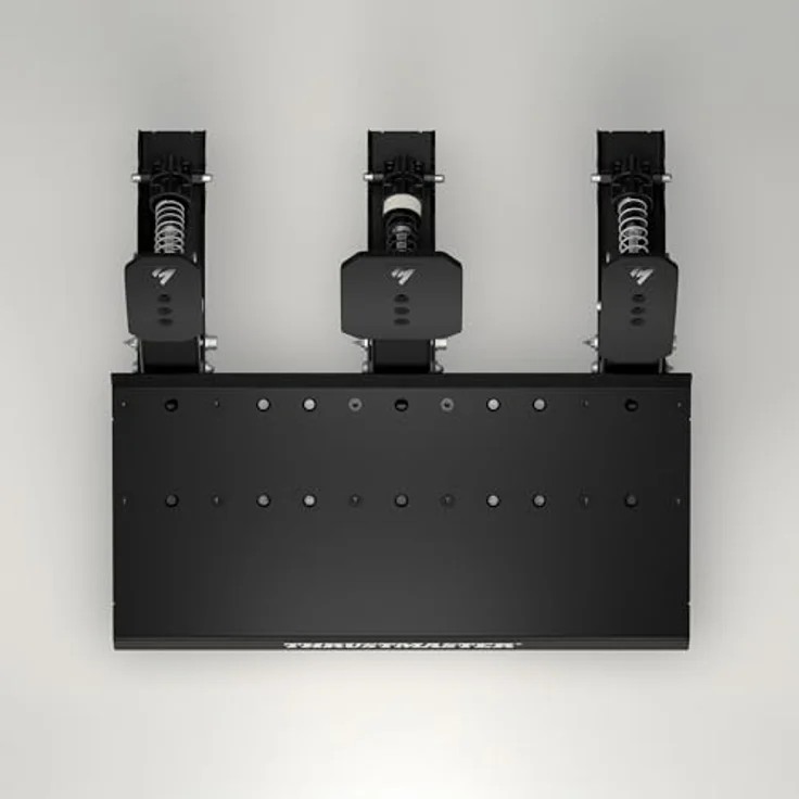 THRUSTMASTER Raceline Pedals III, Modulares Pedalset mit H.E.A.R.T.-Sensoren, einstellbarer Druckkraft, für PS5, PS4, Xbox und PC, schwarz – Bild 4