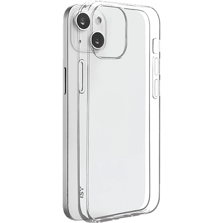 ISY ISC 1017, Backcover für Apple iPhone 13, transparent, aus thermoplastischem Polyurethan, kratzfest