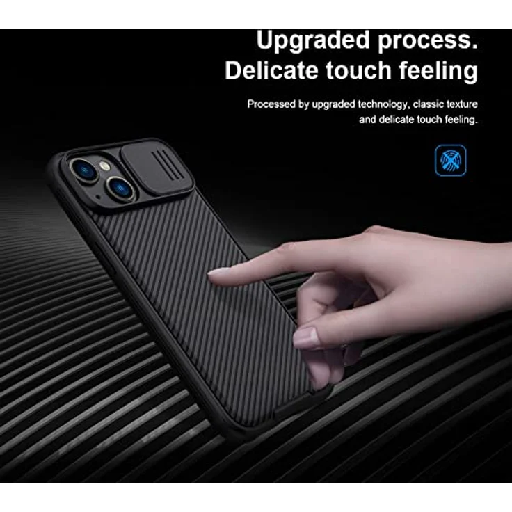 Nillkin CamShield Pro Case für iPhone 14 Plus, Armored Cover mit Kameraschutz, grün – Bild 8