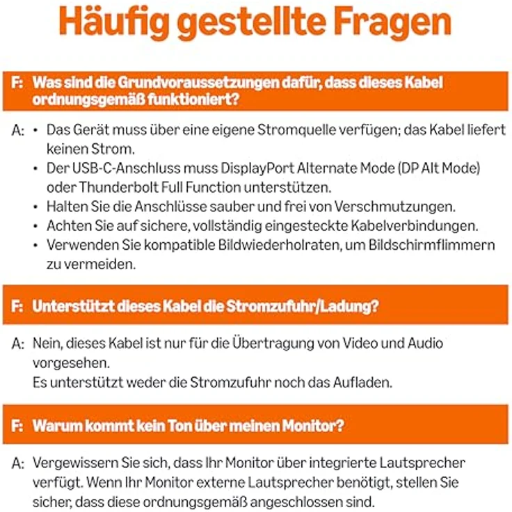 AmazonBasics – Hochwertiges Adapterkabel USB-C auf HDMI, Aluminium, Thunderbolt-3-kompatibel, 4K bei 60 Hz, 180 cm – Bild 7