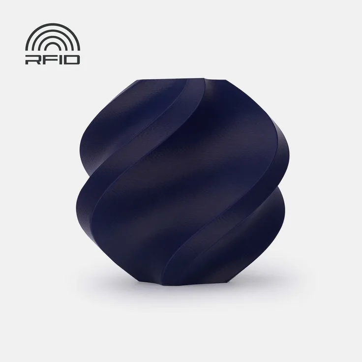Bambu Lab ABS Filament Refill, Hochfestes ABS für belastbare Bauteile, Navy Blue, 1 kg