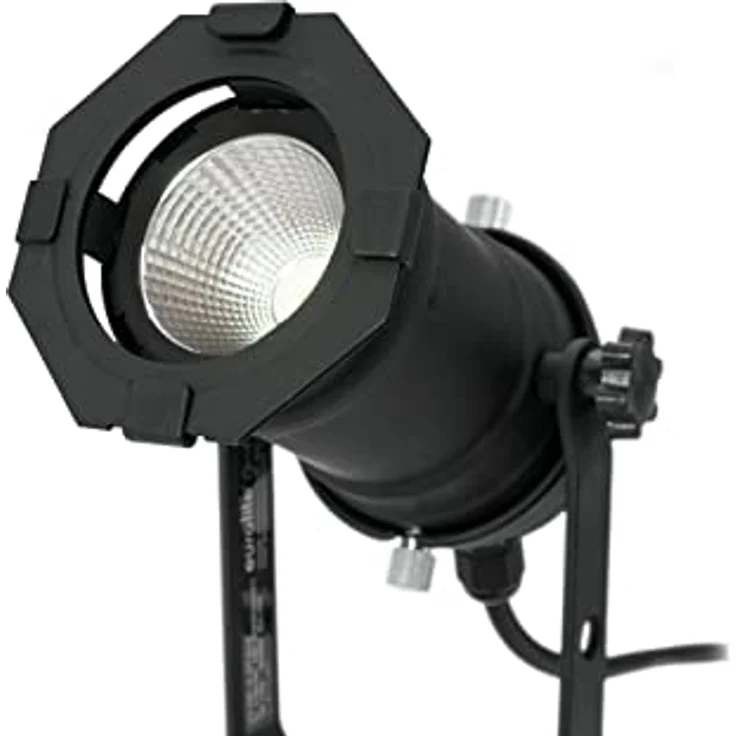 Eurolite LED PAR-16 3CT sw, Scheinwerfer mit 3 einstellbaren Farbtemperaturen und hohem Farbwiedergabeindex, Silber – Bild 4