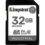 Kingston Industrial 32 GB SDHC Speicherkarte, schwarz, UHS-I U3, Class 10, V30