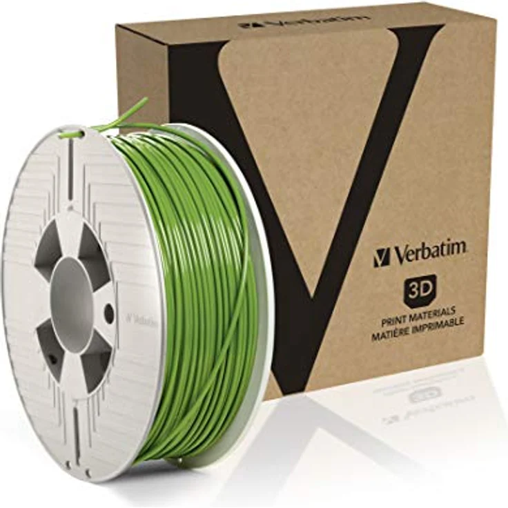 Verbatim PLA-Filament 3D-Druck, 2,85mm, 1kg, Hochleistungs-Polyactid-Filament zur Materialextrusion, für 3D-Drucker und 3D-Stift, 3D-Drucker-Filament aus PLA, 1 Spule 126m, grün – Bild 2