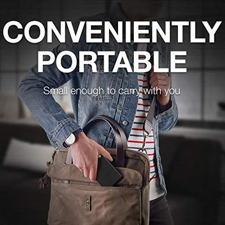 Seagate One Touch 2TB tragbare externe Festplatte, Hardwareverschlüsselung mit Kennwortzugriff, PC, Notebook & Mac, USB 3.0, Schwarz, inkl. 2 Jahre Rescue Service, Modellnr.: STKY2000400 – Bild 3