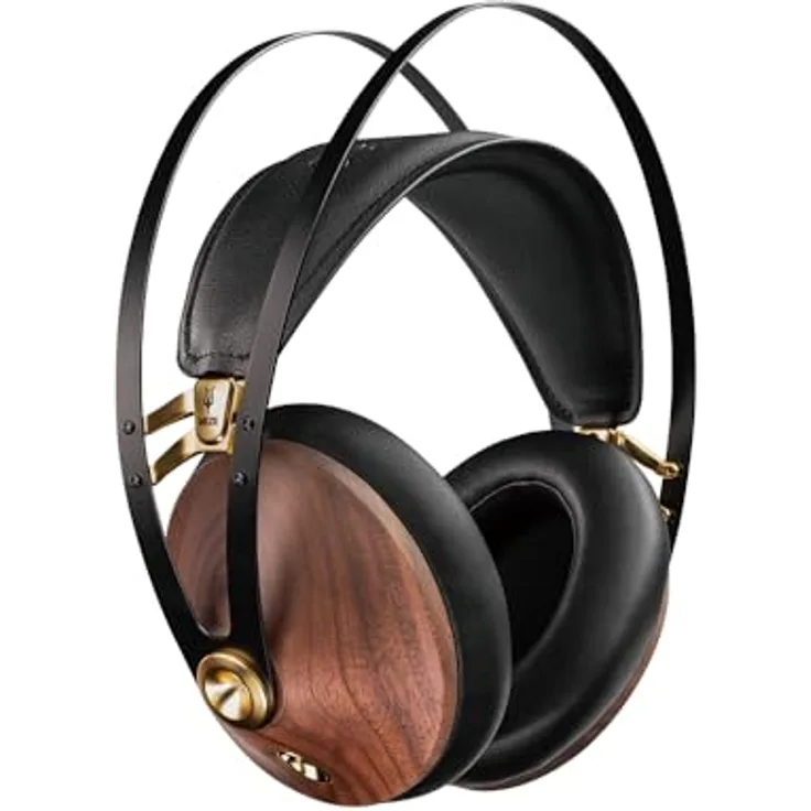 Meze Audio 99 Classics 2nd Generation, Hifi-Kopfhörer mit 40mm Treiber, Frequenzbereich 15 Hz - 25 kHz, Schwarz/Walnuss
