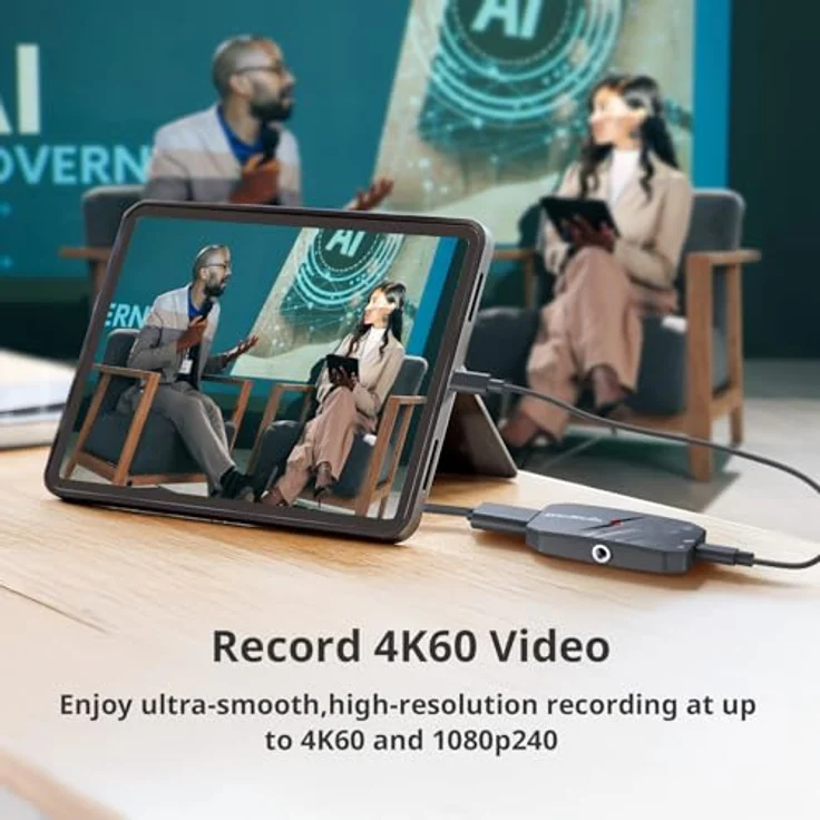 AVerMedia Video Capture Box, Live Streamer CAP 4K (BU113G2), Game Recorder mit 4K Auflösung und hoher Übertragungsqualität – Bild 6
