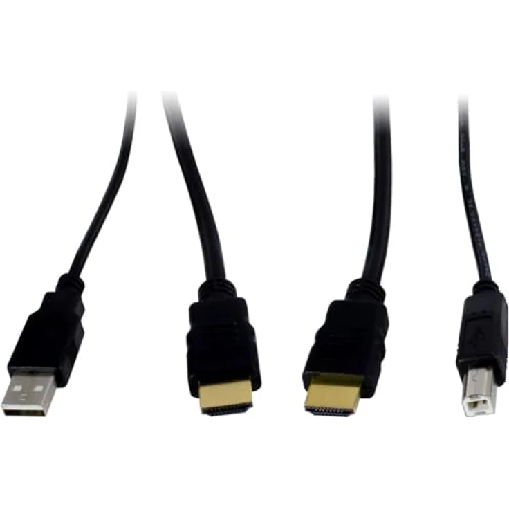 Intertec IPC KVM Dongle KT-150H, HDMI RJ45 zu HDMI Dongle für KVMs, maximale Auflösung 1980 x 1080 Pixel, kompakt und leicht, schwarz – Bild 3