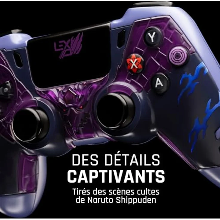 Lexip Manette Sasuke Design By Tsume, Kabelloser Gaming Controller mit D-Pad, Mehrfarbig – Bild 3