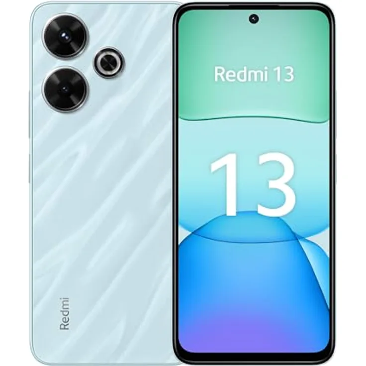 Redmi XIAOMI 13, Smartphone mit MediaTek HelioG91, 6.79" FHD+ Display, 108 MP Hauptkamera, 5030mAh Akku, 8GB RAM, 256GB Speicher, Blau