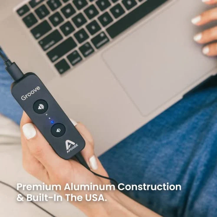 Apogee Groove, USB-DAC und Kopfhörerverstärker mit hochqualitativem Klang, Schwarz – Bild 7