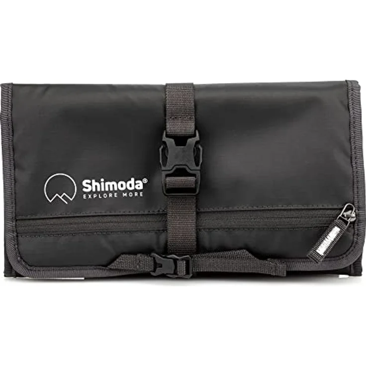 Shimoda Filterfolie 100, gepolsterter Schutz für runde und quadratische Filter bis 100 mm, schwarz – Bild 1