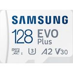 Samsung EVO Plus microSD-Speicherkarte (2024) (inkl. SD Adapter) - 128 GB