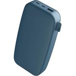 Fresh 'n Rebel 24000mAh Powerbank (USB-C in & Out), 20W Ultra Fast Charge, 6 Premium-Sicherheitsfunktionen, bis zu 8 Handy-Ladungen, Externer Akku mit 4 Power-Anzeigeleuchten (Dive Blue)