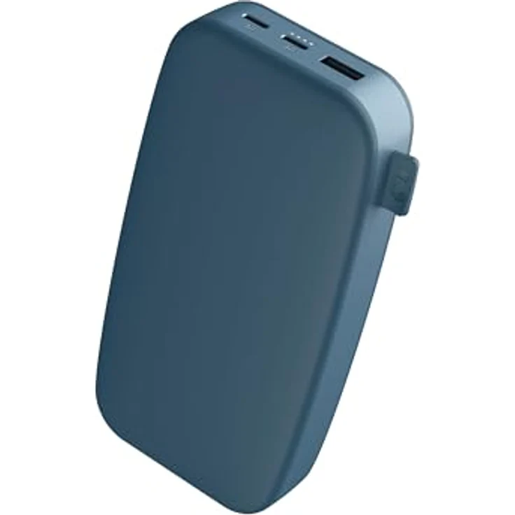 Fresh 'n Rebel 24000mAh Powerbank (USB-C in & Out), 20W Ultra Fast Charge, 6 Premium-Sicherheitsfunktionen, bis zu 8 Handy-Ladungen, Externer Akku mit 4 Power-Anzeigeleuchten (Dive Blue) – Bild 1