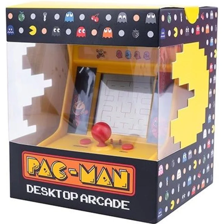 Z-Man Games PAC-MAN Desktop Arcade, kompakte Spielkonsole mit originalen Soundeffekten und Grafik, nostalgisches Arcade-Erlebnis – Bild 10