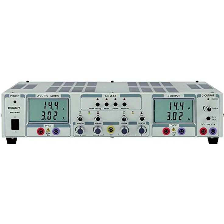 Voltcraft VSP 2405 Labornetzgerät, einstellbar 0.1-40 V/DC 0-5 A 409 W Anzahl Ausgänge 3 x – Bild 3