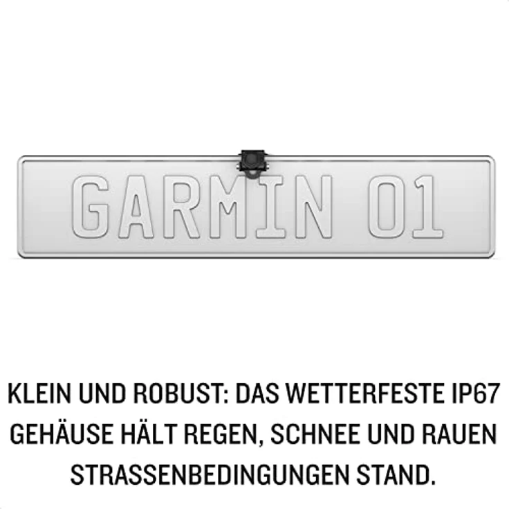 Garmin BC 50 – Drahtlose Rückfahrkamera mit 720p HD-Auflösung und Bildübertragung auf kompatible Garmin Navis. Bis zu 15 Meter Übertragungsreichweite, 160° Sichtfeld und robust nach IP67 – Bild 4