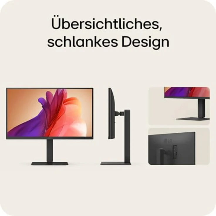 LG Smart Monitor 27U730A-B.AEU, 27" 4K UHD Monitor mit HDR10, IPS, USB-C (90W), Bluetooth, Schwarz – Bild 7
