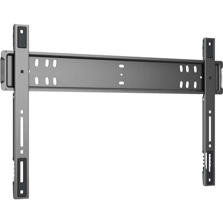 Vogel's TVM 5705, Ultraflache TV-Wandhalterung mit GuidanceSystem™ für 40–110 Zoll TVs, max. 100 kg, TÜV-geprüft, VESA 600x400, Wandabstand 1,3 cm – Bild 1