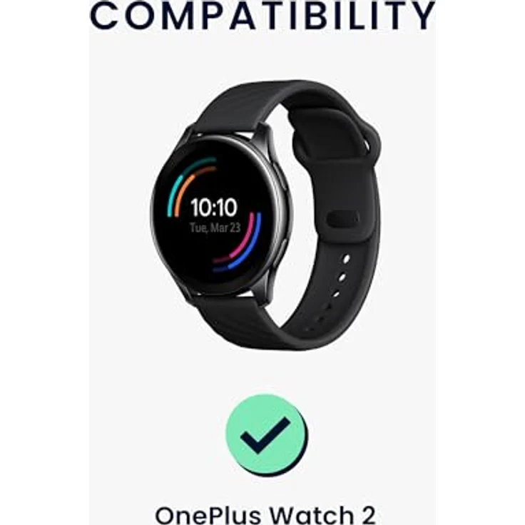 kwmobile USB Kabel Charger für OnePlus Watch 2 / Watch 3, schnelles Aufladekabel in Schwarz, ideal als Zweitkabel, 100 cm Länge – Bild 6