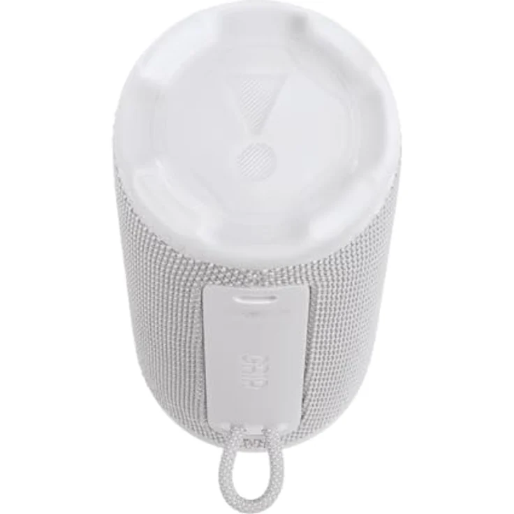 JBL Grip Bluetooth Lautsprecher, Pro Sound mit AI Sound Boost, IP68 wasser- und staubdicht, Umgebungslicht, 14h Wiedergabe, Auracast, Weiß – Bild 2