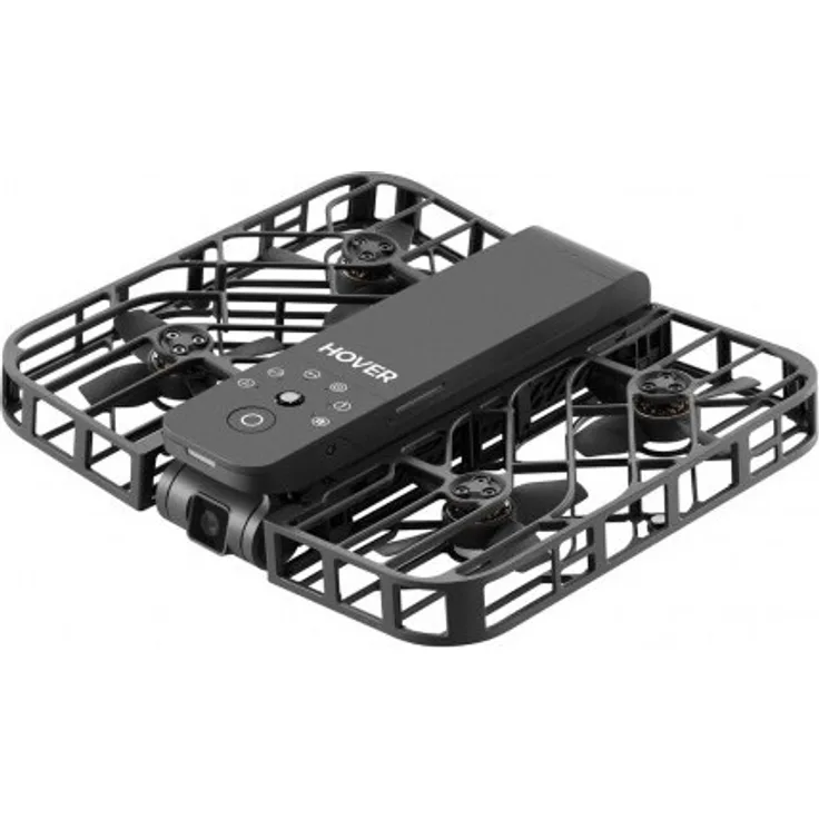 HOVERAir X1 Combo, 4 Rotoren Quadcopter mit 2,7K Videoaufnahme, VIO-Positionssystem und faltbarem Design, Schwarz