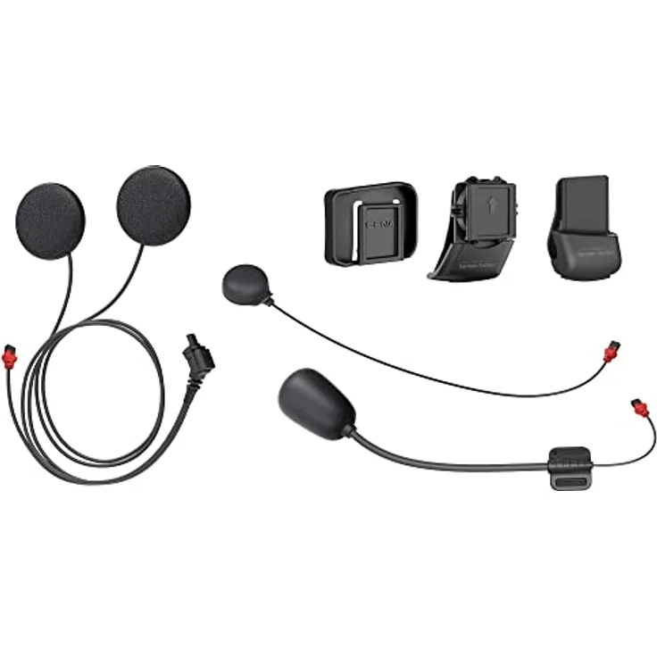 Sena Universal Helmklemmkit 50C mit Sound by Harman Kardon, Schwarz, Premium-Sound und Mikrofon für Motorradkommunikation – Bild 2