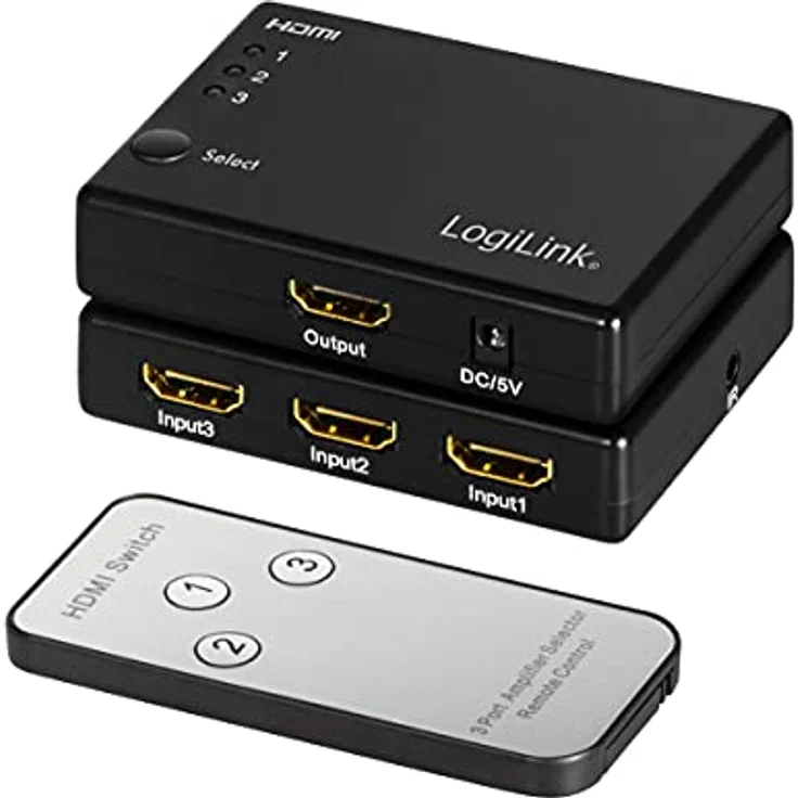 LogiLink HD0042 - HDMI-Switch, 3x1-Port, 1080p/60 Hz – Bild 3
