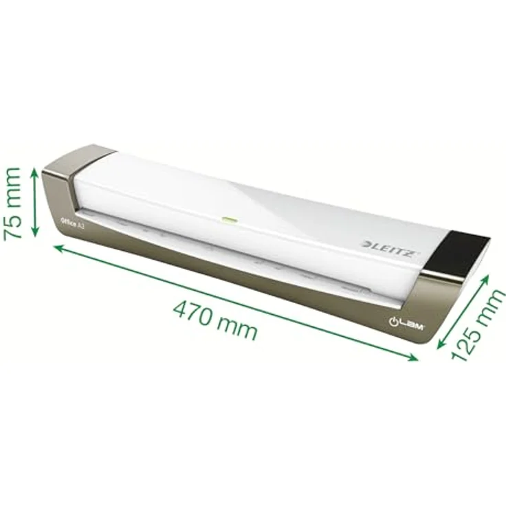 Leitz 72530084 iLAM OffiLaminator A3 Silber - Weiss – Bild 5