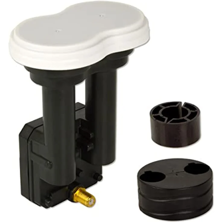 Premium X Monoblock Single PXMB-3S LNB, 0,1dB für Astra 19,2° und Eutelsat 16°, HDTV, FullHD, 3D, UltraHD 4K tauglich für 80-85cm Schüssel, 1 Teilnehmer – Bild 1