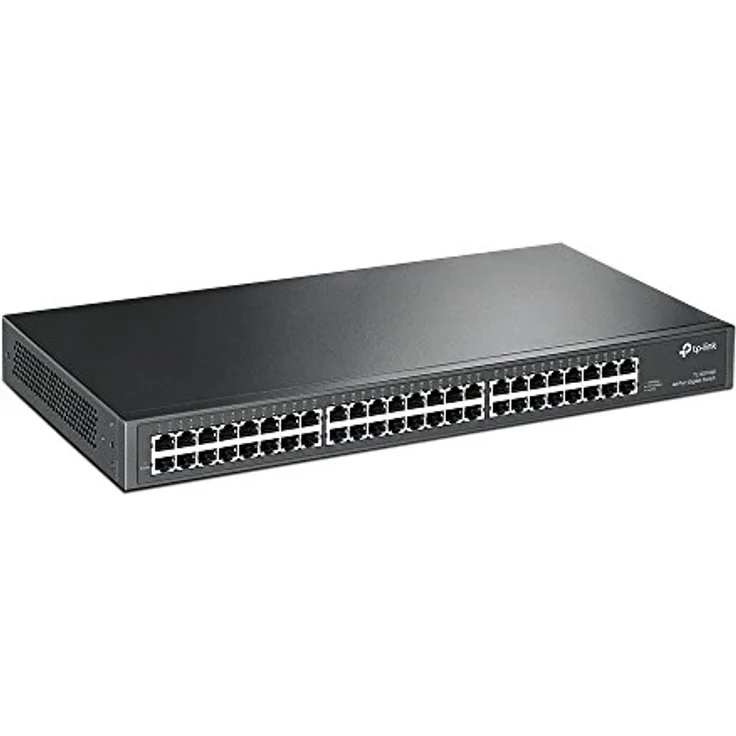 tp-link TL-SG1048, 48-Port Gigabit Netzwerk-Switch, 19 Zoll Rackmount, Unmanaged, 96 Gbit/s Switching-Kapazität – Bild 2