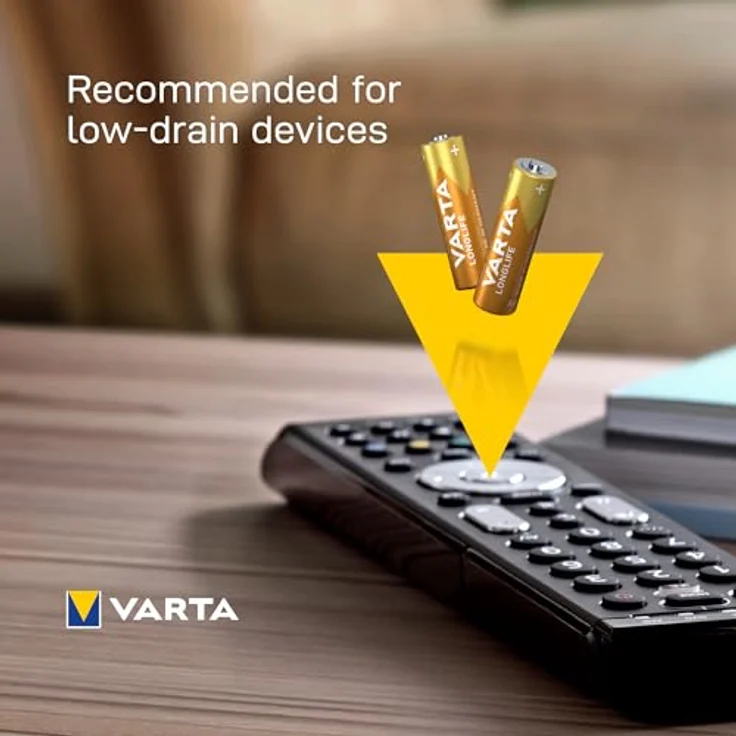 Varta Longlife Extra Batterien AA Alkaline 1,5 Volt, 10 Batterien – Bild 5