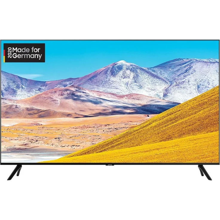 Samsung GU50TU8079U 125 cm (50 Zoll) QLED Smart TV (Ultra HD, HDR) HD-Triple-Tuner (Sat, Antenne, Kabel) Modelljahr 2020 Energieklasse G (DE-Modell) – Bild 1