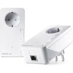devolo Magic 1 - 1200 LAN Starter Kit dLAN 2.0: Stabiles Arbeiten im Home Office, Powerline-Starterkit für zuverlässiges Heimnetzwerk via Stromleitung bis 1200 Mbit-s