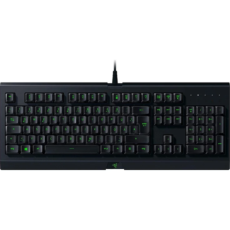 Razer Cynosa Lite - Membrane Gaming Keyboard (Tastatur mit weich gefederten Schaltern, voll programmierbar, RGB Chroma Beleuchtung) DE-Layout QWERTZ (RZ03-02740800-R3G1) – Bild 1