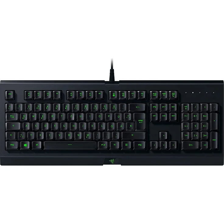 Razer Cynosa Lite - Membrane Gaming Keyboard (Tastatur mit weich gefederten Schaltern, voll programmierbar, RGB Chroma Beleuchtung) DE-Layout QWERTZ (RZ03-02740800-R3G1)