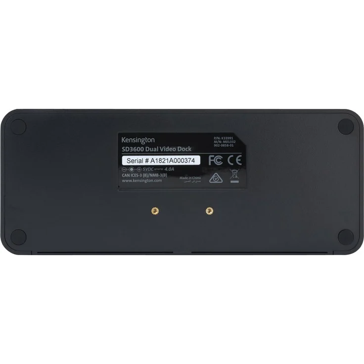 Kensington SD3600 Universal USB 3.0 Dual-Dockingstation montierbar für Win-Vista-XP-Mac, ideal fürs Home Office, schwarz, K33991WW – Bild 9